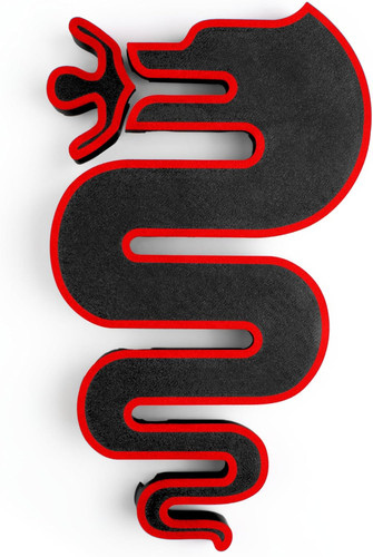 Logo per griglia alfa - alfa, romeo